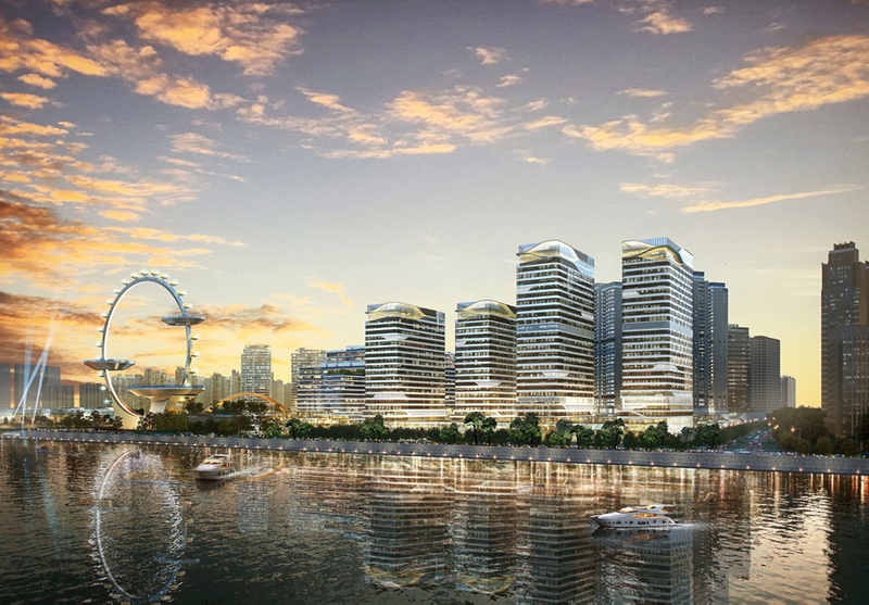 Commercial and Residential Complex with Underground Public Parking