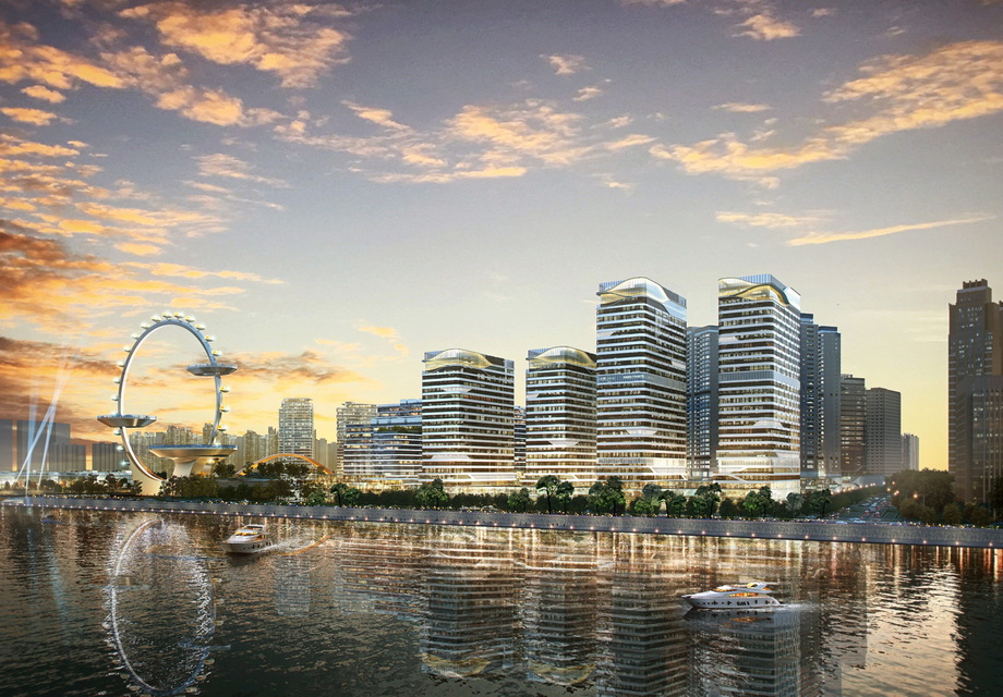 Commercial and Residential Complex with Underground Public Parking