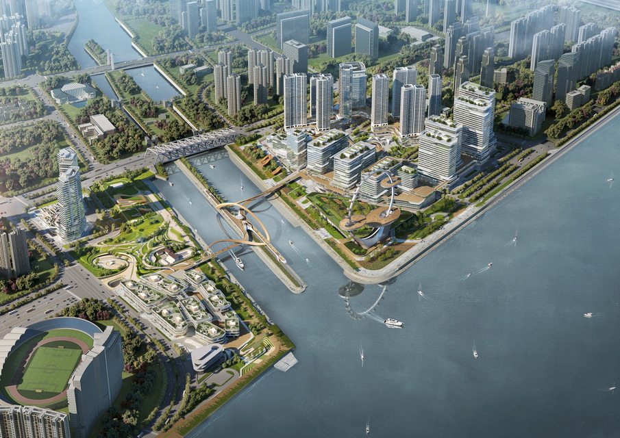 Commercial and Residential Complex with Underground Public Parking