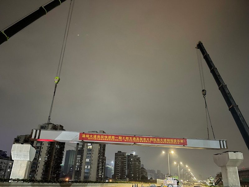 Wenrui Avenue South Section Expressway Phase I Project (섹션 1), Zhejiang