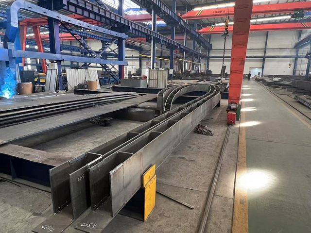 Curved Steel Structure