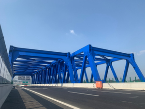 Qijiatang Bridge, проект экспансии Хучжоу, Чаншен скоростная автомагистраль, Чжэцзян