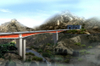 Bridge BR - 06L/R на северной скоростной автомагистрали в Тегеране, Иран