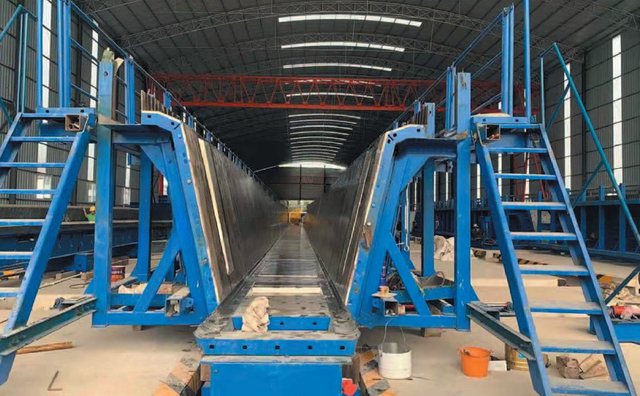 Prefabricated Hydraulic Box Girder Steel Formwork