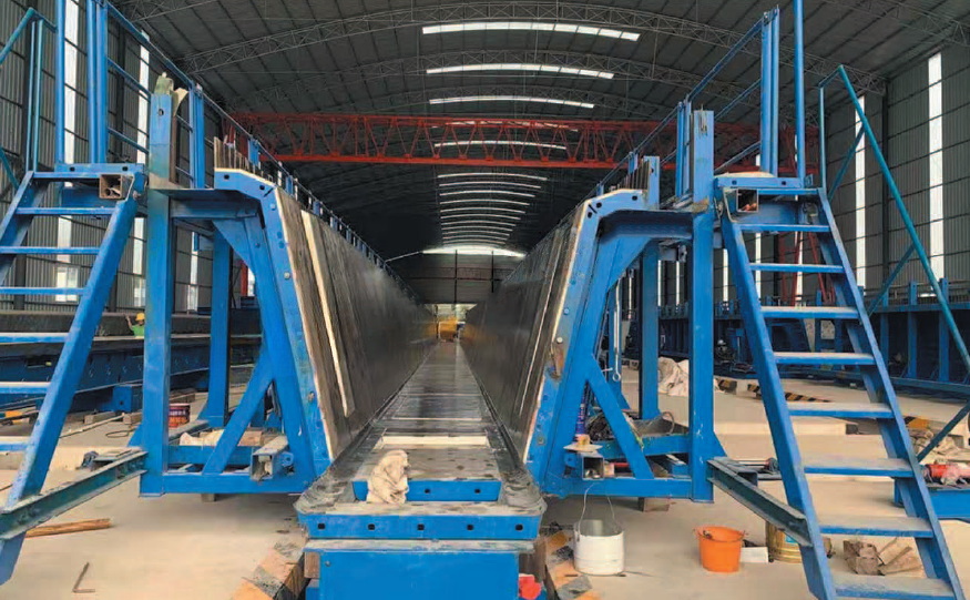 Prefabricated Hydraulic Box Girder Steel Formwork