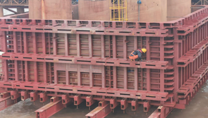 Steel Hanging Box Cofferdam Steel Formwork