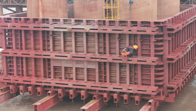 Steel Hanging Box Cofferdam Steel Formwork