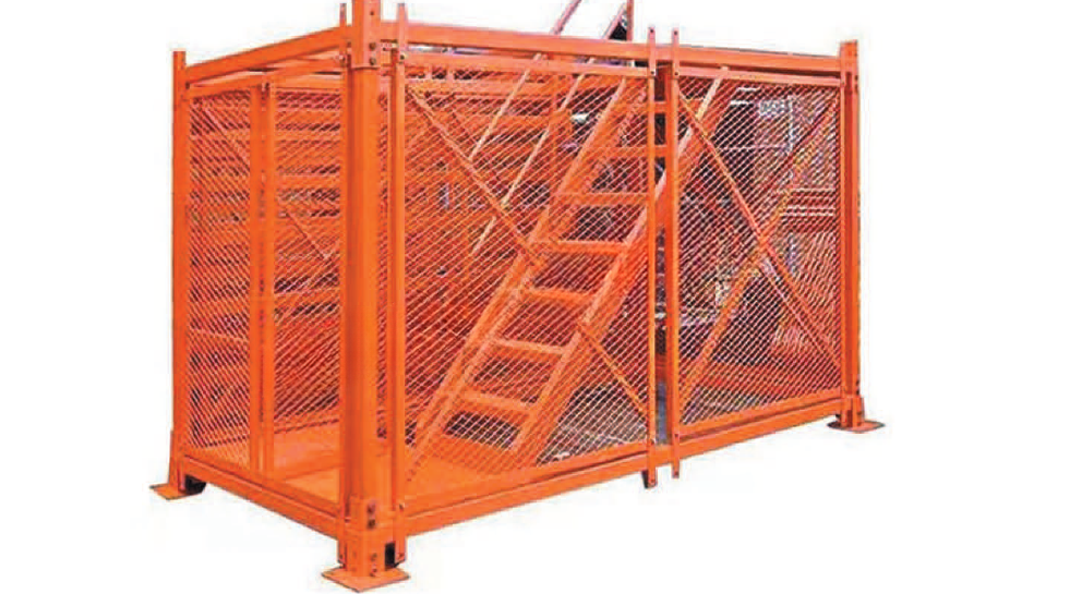 Construction Stair Cage