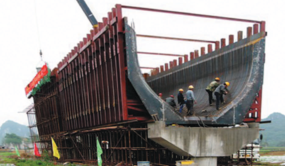 Aqueduct Steel Formwork