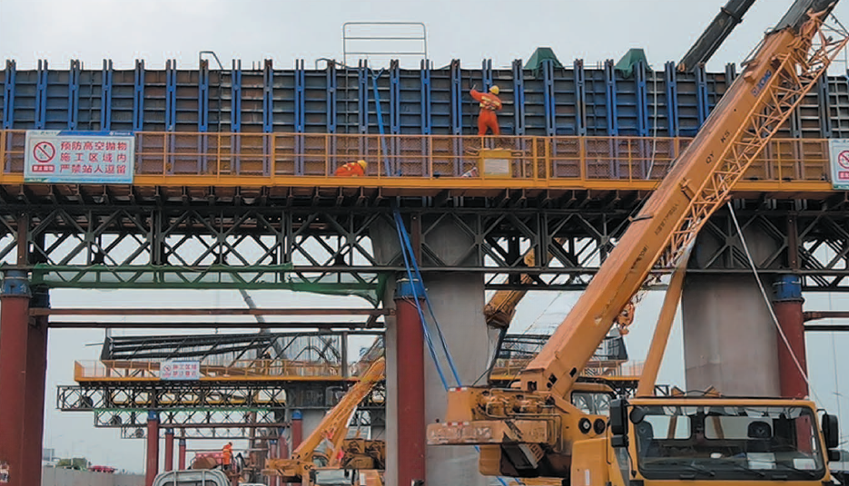 Circular Pier Cap Steel Formwork