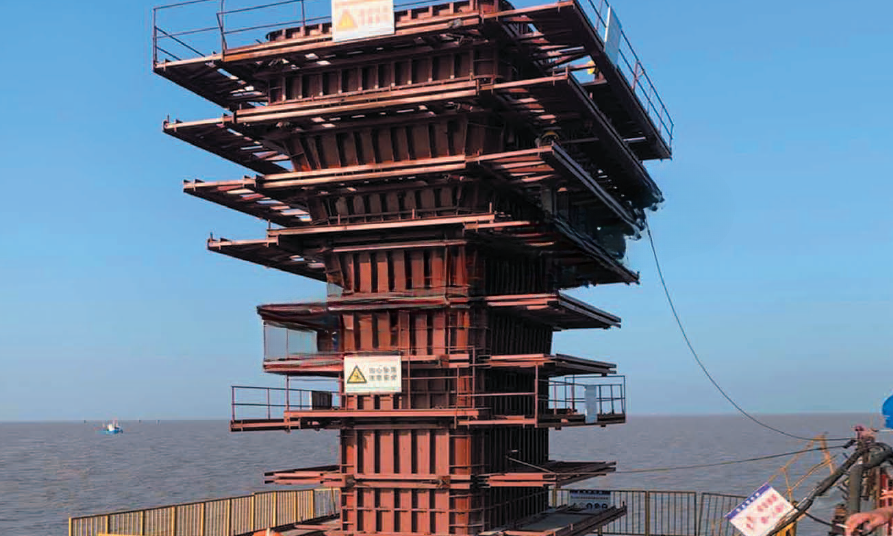 Rectangular Pier Cap Steel Formwork