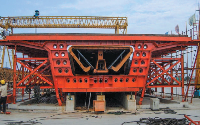 Prefabricated Hydraulic Box Girder Steel Formwork